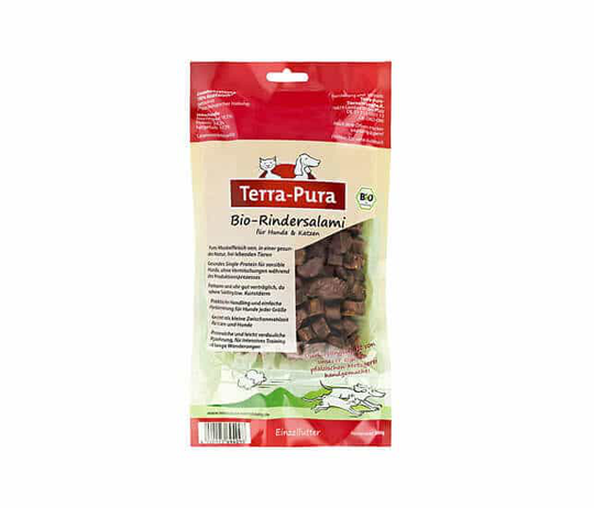 Terra-Pura Bio Snack Rindersalami