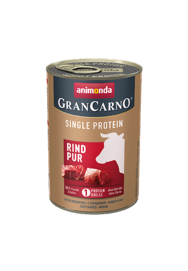 Animonda GranCarno Hunde Nassfutter Single Protein Rind pur