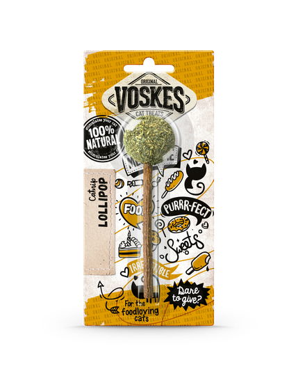 VOSKES SNACKS Katze Catnip Lollipop 30 g