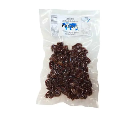 Biopur Rindswurst Leckerli Bio Hundesnack - 100g
