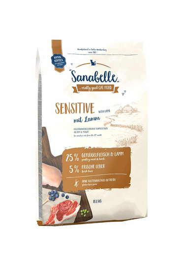 Sanabelle Katzen Trockenfutter Life Cycle Sensitive Lamm