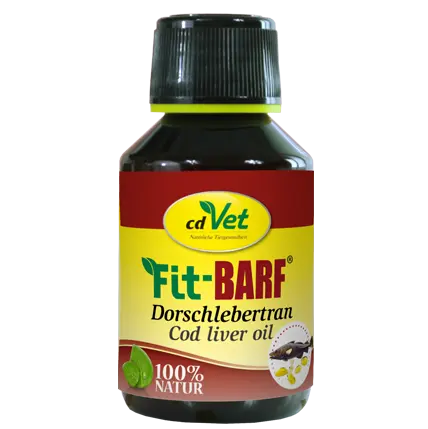 cdVet Ergänzungsfuttermittel Fit-BARF Dorschlebertran
