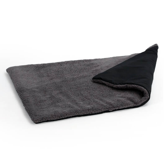 51DN - Sheep - Travel Blanket - Grau/Schwarz - L