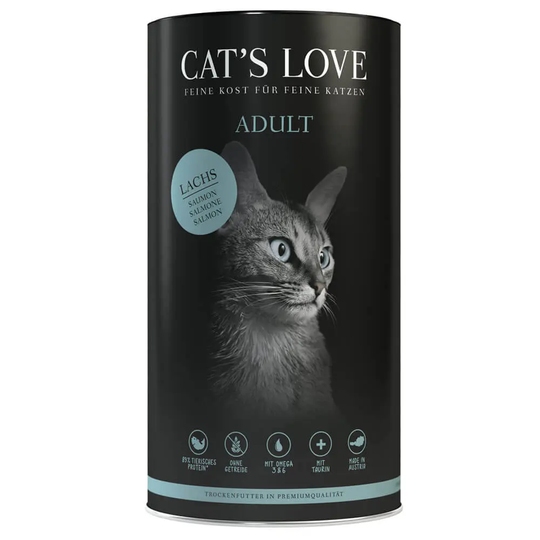 Cat’s Love - Trockenfutter - Adult Lachs (getreidefrei)