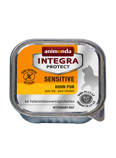 Animonda INTEGRA Nassfutter für Katzen-Sensitive Huhn pur