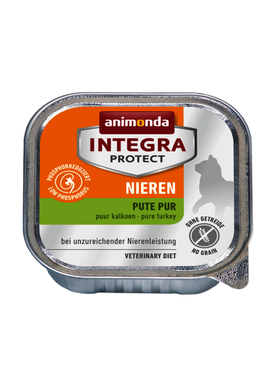 Animonda INTEGRA Nassfutter für Katzen-Niere Pute pur