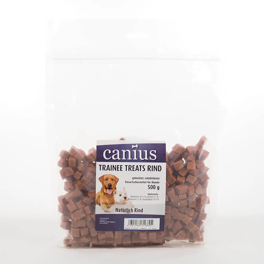 Canius Hundesnacks für Trainee Rind 500g