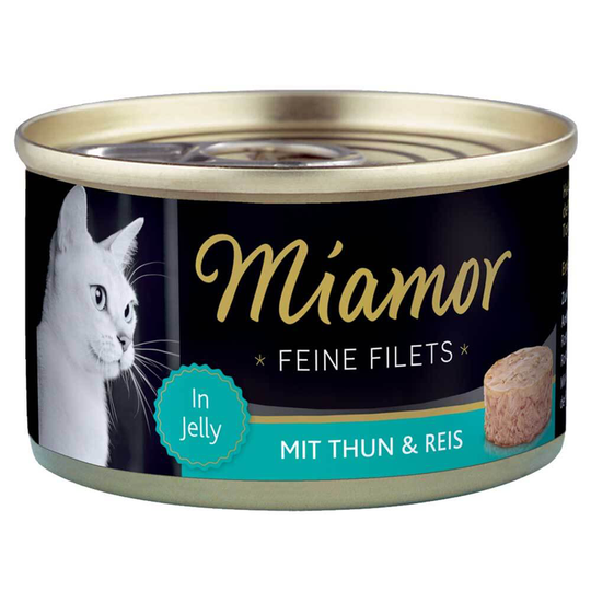 Miamor Nassfutter Feine Filets mit Thunfisch und Reis