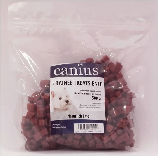 Canius Hundesnacks für Trainee Ente 500g