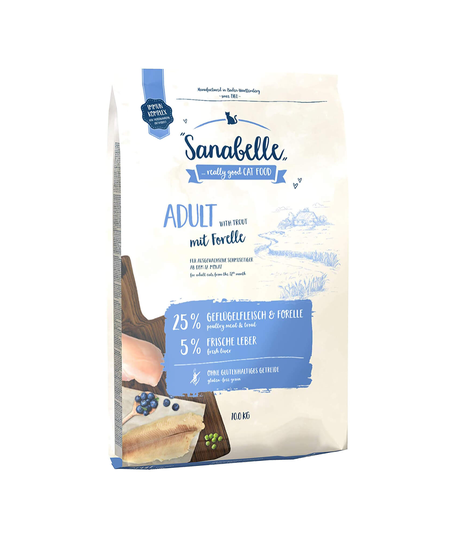 Sanabelle Katzen Trockenfutter Life Cycle Adult Forelle