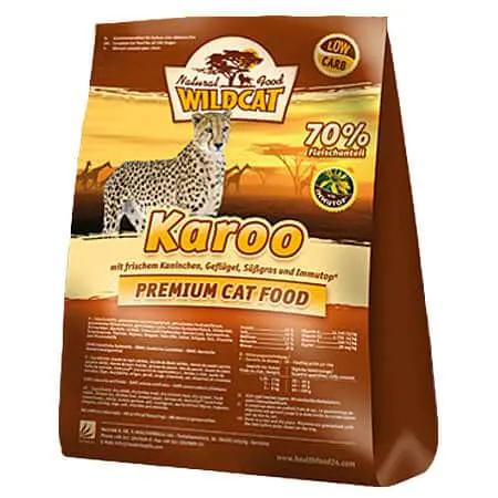 Wildcat Trockenfutter für Katzen Karoo Kaninchen & Geflügel