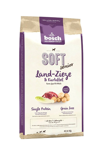 Bosch - Trockenfutter - Soft Senior Land-Ziege und Kartoffel
