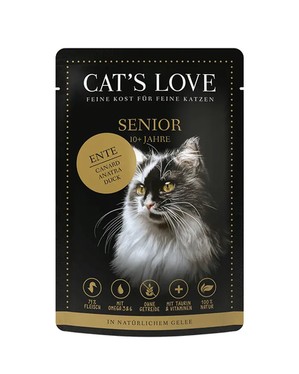 Cat’s Love - Nassfutter - Senior Ente