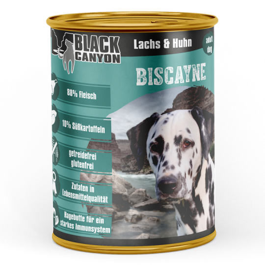 Black Canyon Nassfutter für ausgewachsene Hunde - 410g - Huhn