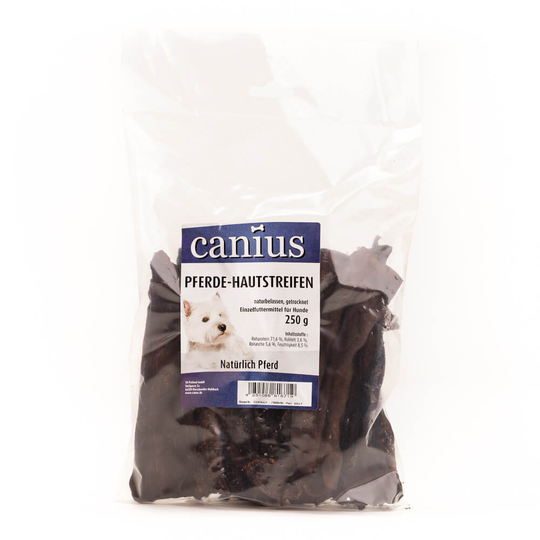 Canius Hundesnacks Pferde Hautstreifen