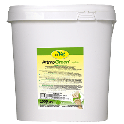 cdVet Ergänzungsfuttermittel-ArthroGreen herbal