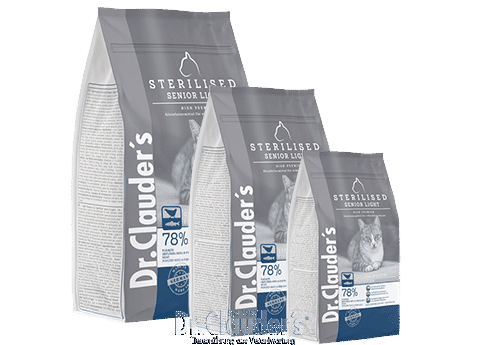 Dr Clauder Trockenfutter für Katze High Premium Sterilized Senior