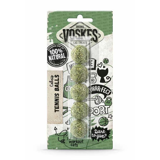 VOSKES SNACKS Katze Catnip Balls 30 g