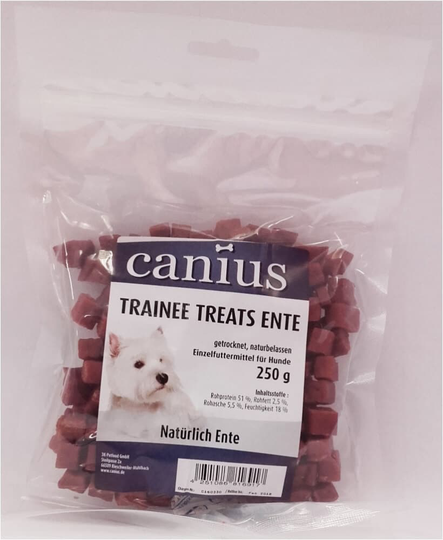 Canius Hundesnacks für Trainee Ente 250g