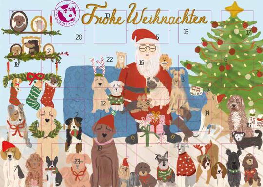 Adventskalender 2021 für Hunde von Dog´s Deli