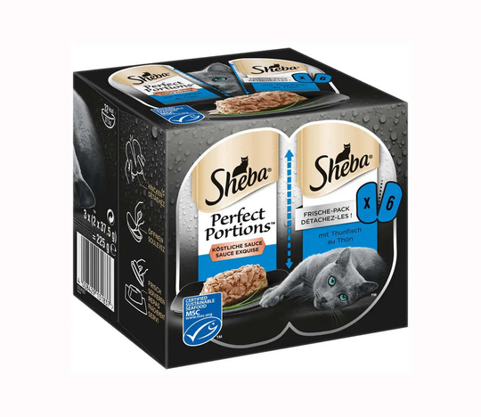 Sheba Katzen Nassfutter Perfect Portions mit Thunfisch
