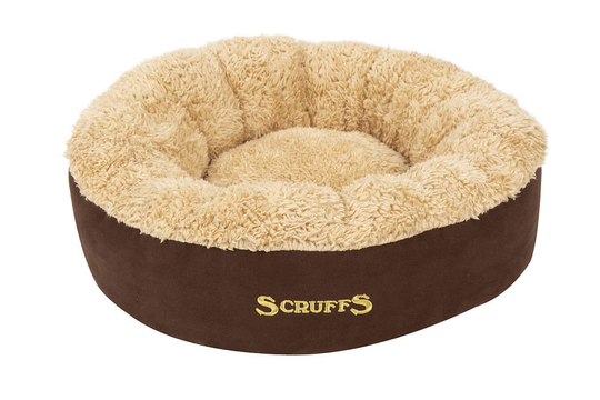 Scruffs Cosy Cat Bed - chocolate