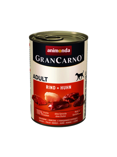 Animonda GranCarno Hunde Nassfutter Adult Rind+Huhn