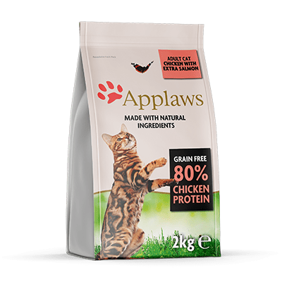 Applaws CAT Trockenfutter Katzen Hühnchen+Lachs - 2kg