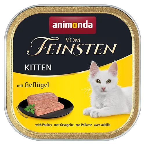Animonda Feinsten Katzen Nassfutter- Kitten- mit Geflügel