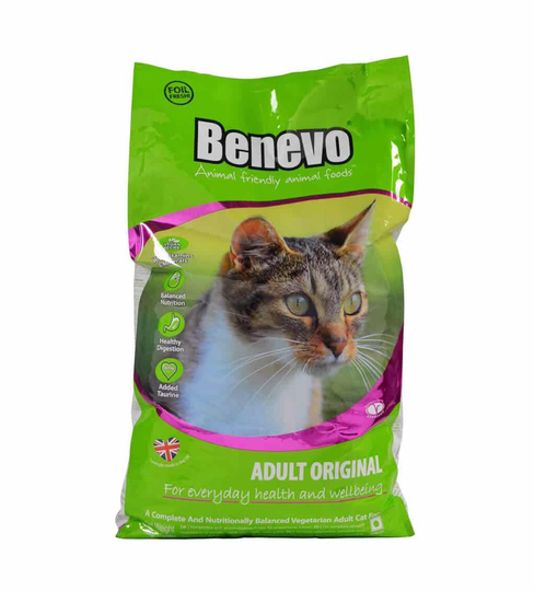 Benevo Katzen Trockenfutter Adult Original (vegan/kein Bio) - 2kg