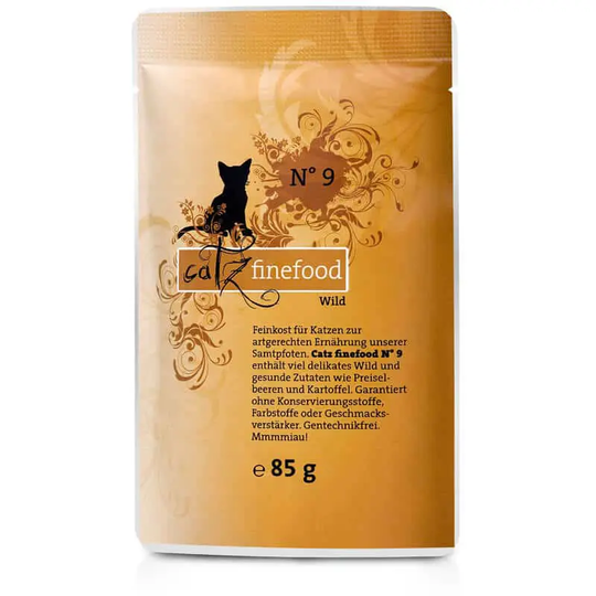 Catz finefood - Nassfutter - No. 9 Wild (getreidefrei)