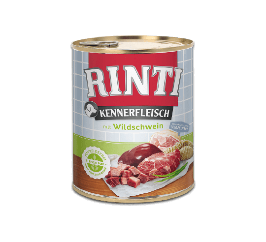 Rinti Kennerfleisch HundeNassfutter-Dose Wildschwein