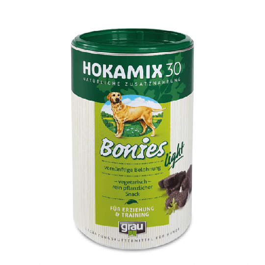 Grau tiernahrung Hokamix30 Bonies Leckerchen für kleinere Hunde und Welpen.