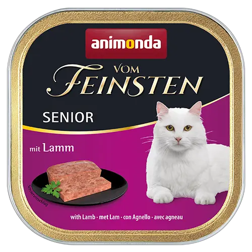Animonda Feinsten Katzen Nassfutter- Senior-mit Lamm