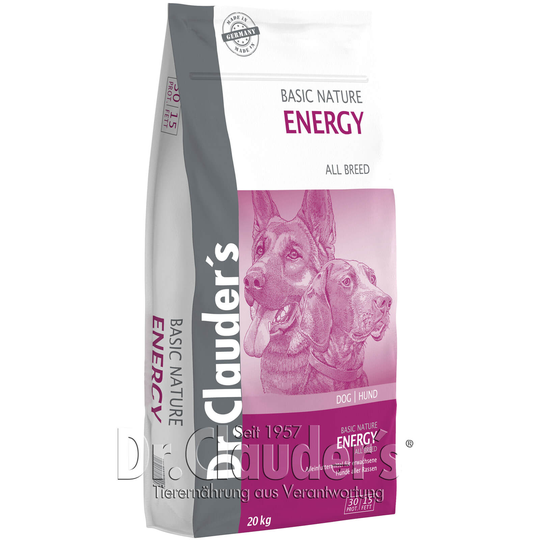 Dr Clauder Hunde Trockenfutter DC Basic Nature Energy