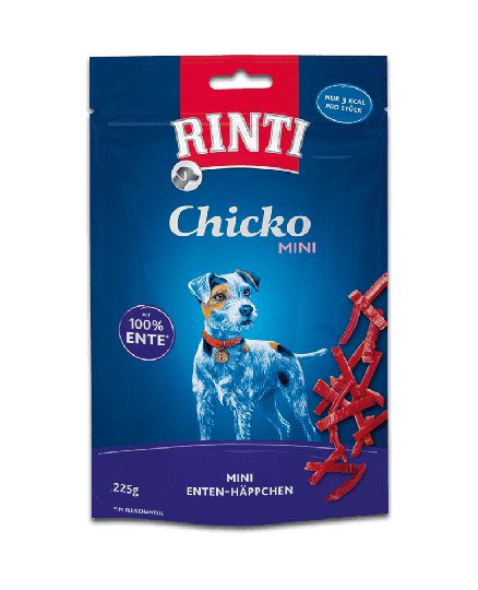 Rinti Chicko Mini Snacks für Hunde Ente