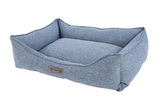 Scruffs Manhattan Box Bed - Denim Blau - Extra Large