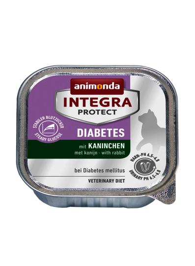 Animonda INTEGRA Nassfutter für Katzen-Diabetes mit Kaninchen