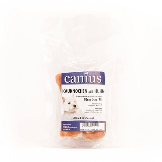 Canius Hundesnacks Kauknochen Huhn 10cm 4St