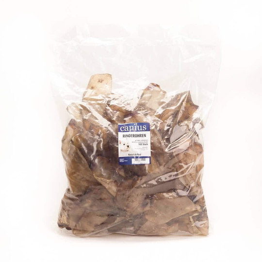 Canius Hundesnacks Rinderohren getrocken 100St