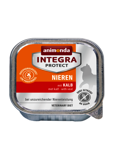 Animonda INTEGRA Nassfutter für Katzen-Niere mit Kalb