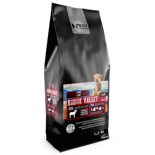 Black Canyon Hunde Trockenfutter mit Lamm Kobuk Valley Soft-Abo