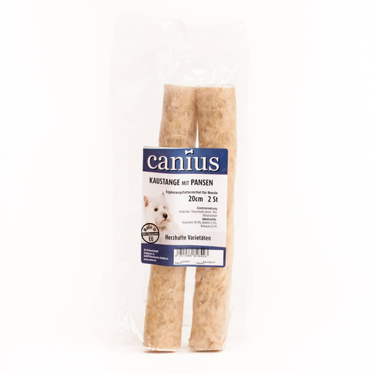 Canius Hundesnacks Kaustange Pansen 20cm 2er