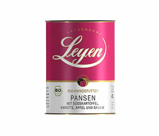 Leyen Bio Pansen mit Süßkartoffel, Karotte, Apfel und Banane