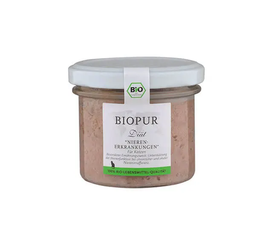 Biopur Magen-Darm-Diätfutter im Glas Nassfutter für Katzen