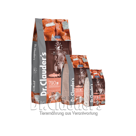 Dr Clauder Hunde Trockenfutter Wildlife Lachs