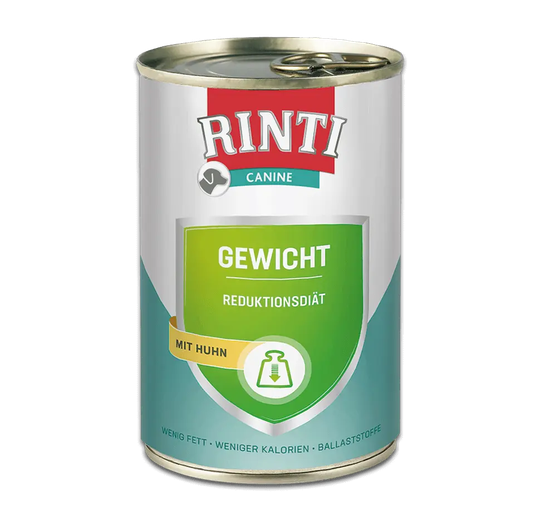 Rinti Canine Nassfutter für Hunde Dose Gewicht Huhn