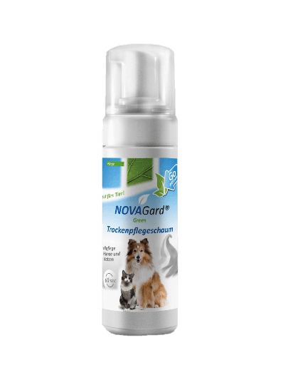 Canina NovaGard Green Trockenschaumpflege für Hunde & Katzen
