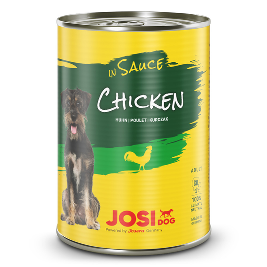 JosiDog Chicken Hunde Nassfutter in Sauce 415g