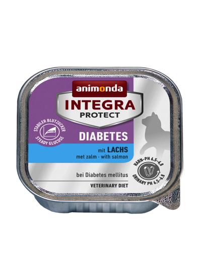 Animonda INTEGRA Nassfutter für Katzen-Diabetes mit Lachs